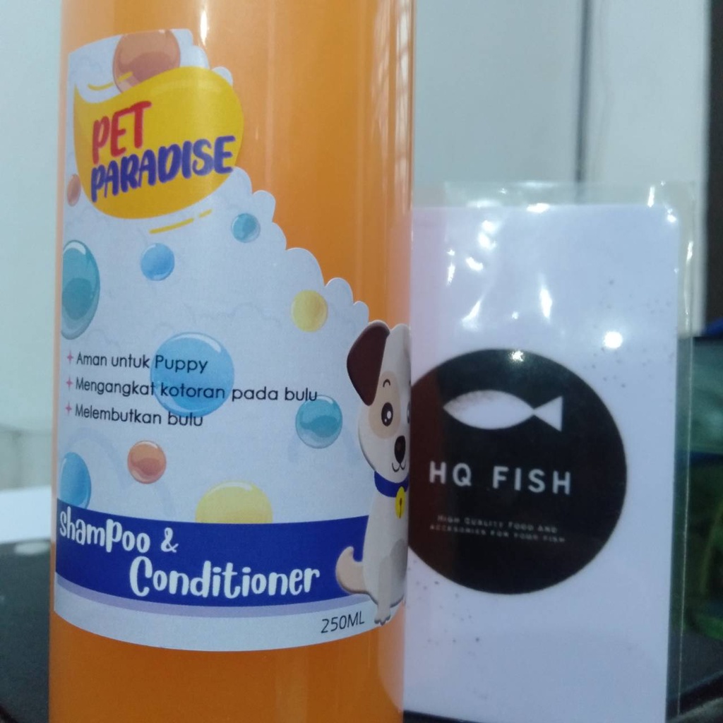 PET PARADISE SHAMPOO &amp; CONDITIONER 250 ML SHAMPOO ANJING