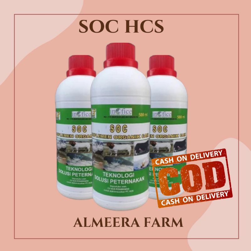 SOC hcs imbuhan organik cair