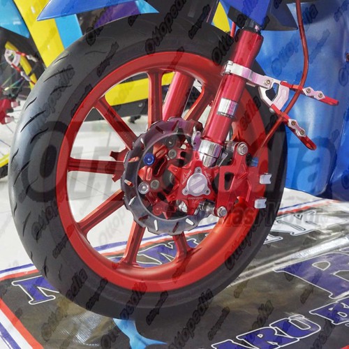 Breket  Kleman Keleman Selang Rem Depan Semua Motor Universal