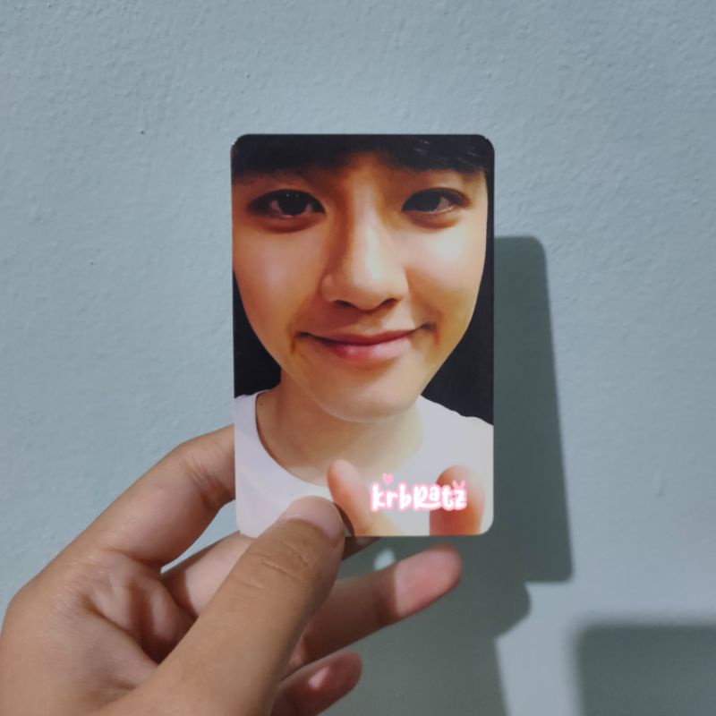 OFFICIAL PHOTOCARD D.O KYUNGSOO EXO LOVE ME RIGHT (LMR)