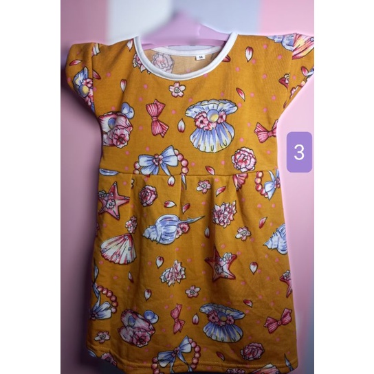 PinkMuda-dress baju anak casual perempuan umur 1 sampai 2 tahun bisa COD