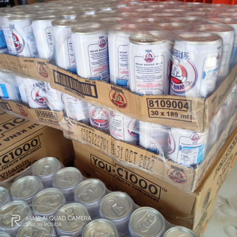 

Susu Bear Brand 1 dus isi 30 kaleng