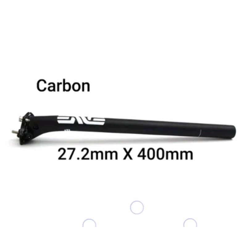 Seatpost Carbon ENVE adiameter 27.2 mm X 400 mm . Tiang Saddle 27.2mm 40cm karbon