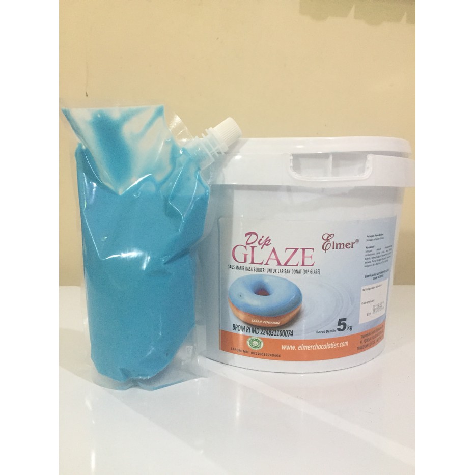 

Elmer Dip Glaze Blueberry 500gr