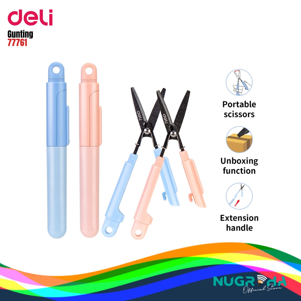 

GUNTING PORTABLE SAKU LIPAT MINI DELI 77761