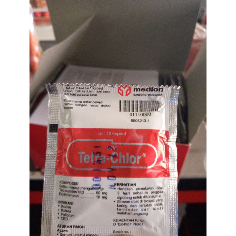 TETRA CHLOR OBAT AYAM