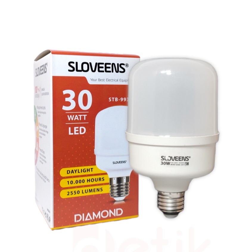 Sloveens Diamond Lampu LED Capsule 30 Watt - Cahaya Putih