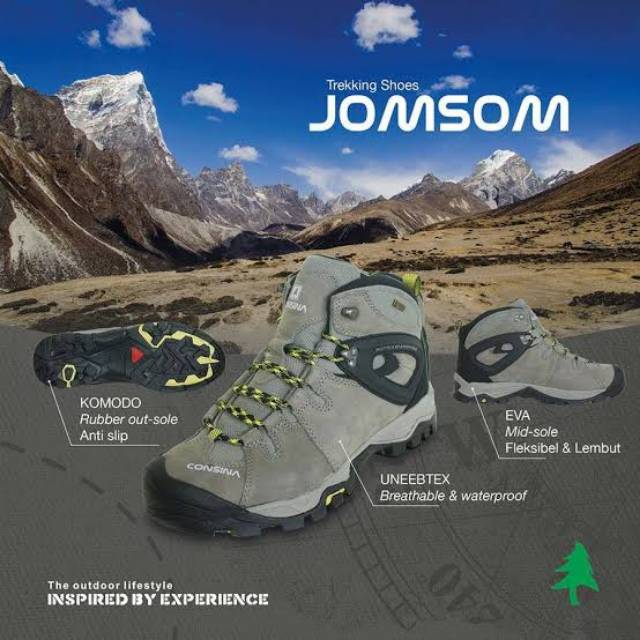 Sepatu Gunung Jomsom - Consina