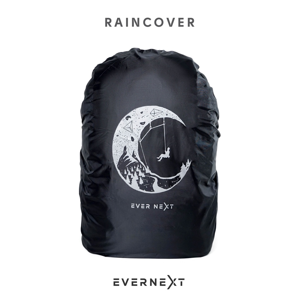 Raincover Pelindung Tas Punggung Motif Polos Backpack Ransel Tahan Air Hujan Distro Premium COD