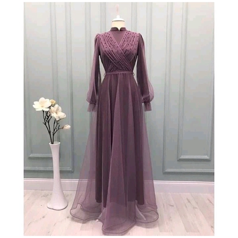 GAUN MUSLIM / GAUN TILE