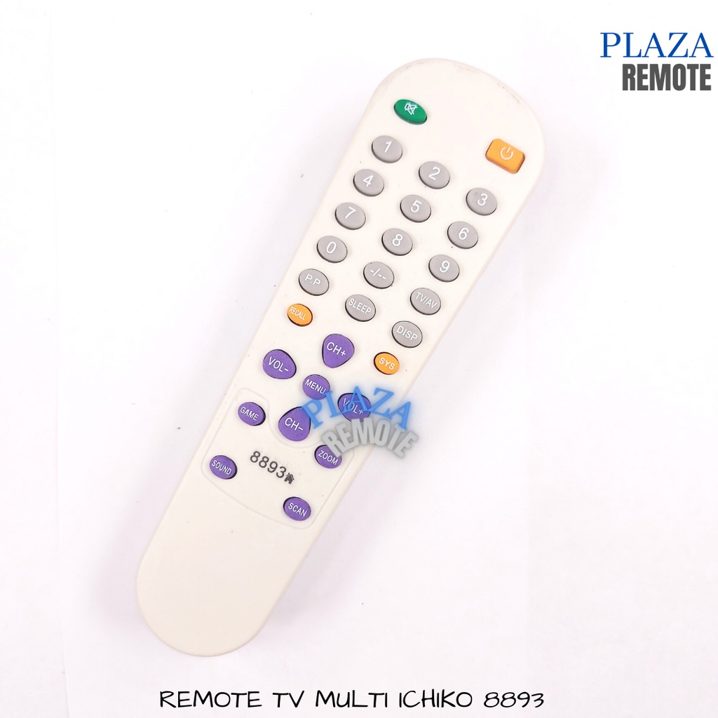 REMOTE TV INCHIKO TABUNG LCD LED DIGITAL REMOT PENGGANTI