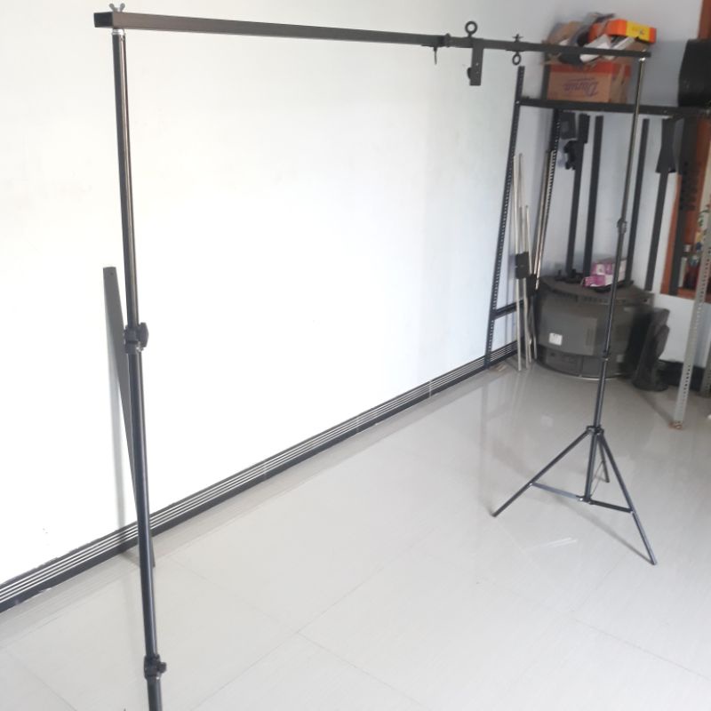 Overhead Camera Rig Double Light Stand Lebar 200cm 2 meter 2m