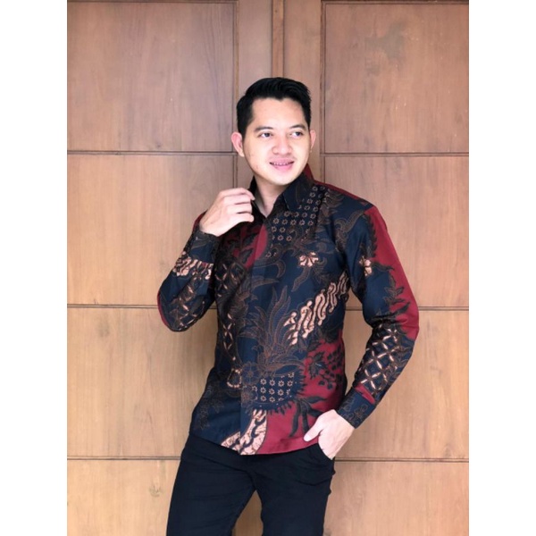 KEMEJA BATIK PRIA SLIMFIT | KEMEJA BATIK PRIA MURAH