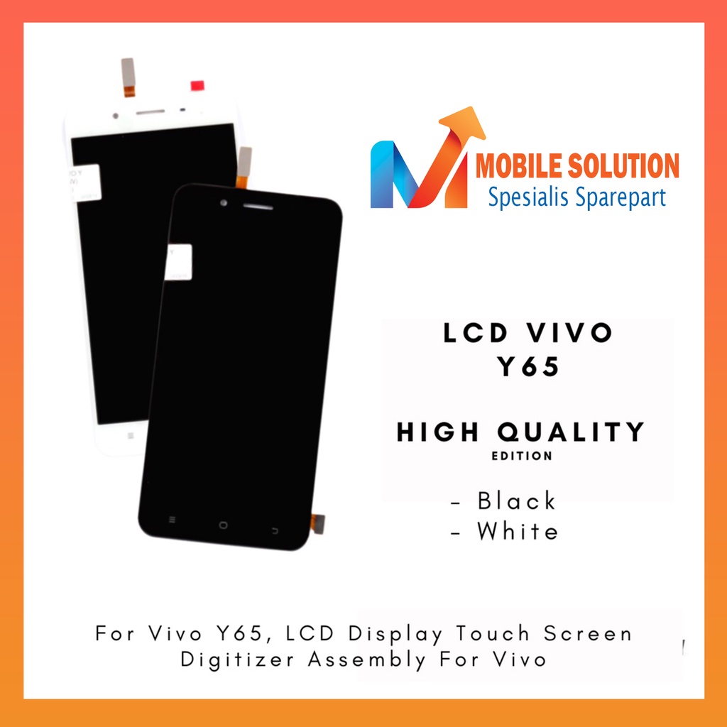 Grosir LCD Vivo Y65 ORINGINAL 100%  Fullset Touchscreen Garansi 1 Bulan + Packing / Bubbel