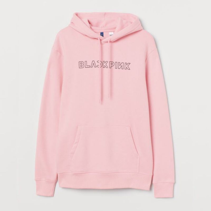 H*M BLACKPINK PRINTED HOODIE