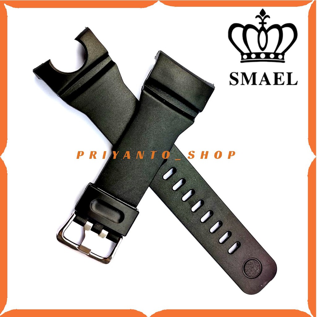 Strap tali jam tangan Smael 1637 SMAEL 1637 Original Oem Rubber