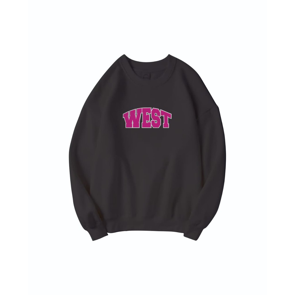 WEST SWEATER UNISEX - ATASAN FLEECE TEBAL PREMIUM