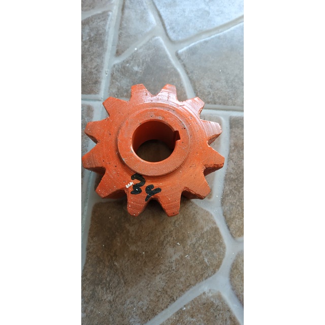 Gear Gigi Nanas Mesin Molen Pengaduk Semen As 34, 33, 32 mm besi cor / gigi nanas as 34 / gigi nanas