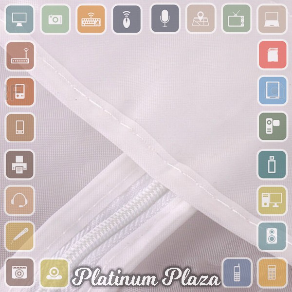 YIXIN Cover Anti Debu Pakaian Dustproof Organizer - PEVA - Transparent`FMP5Z8-