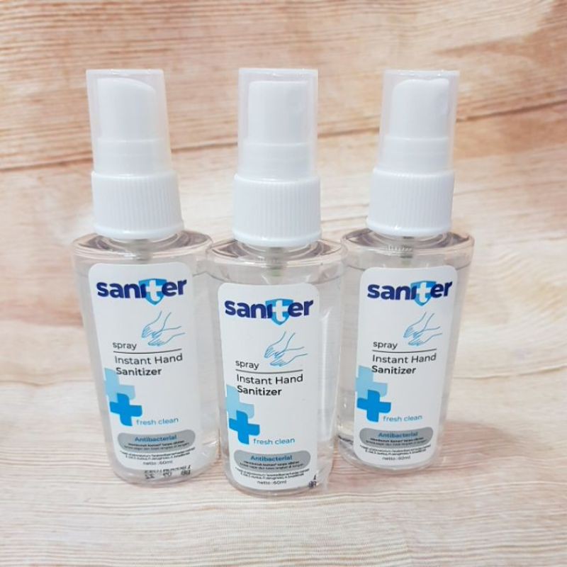 Saniter Spray Hand Sanitizer 60 ml