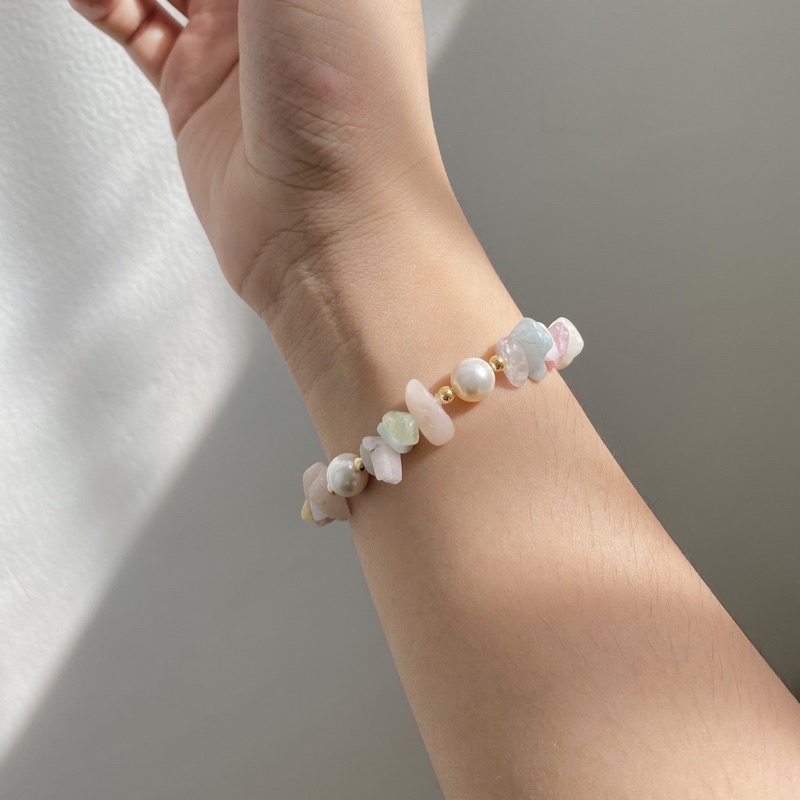 Aura Bracelet Gemstone Bracelet Gelang Wanita Batu Alam-1