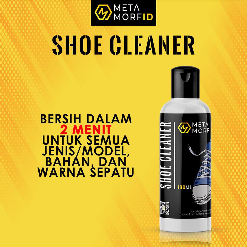 Metamorfid Shoes Cleaner / Cairan Sabun Pembersih Sepatu Putih Dan Warna 100ml