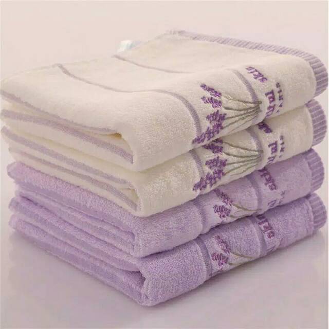 Handuk cotton Lavender