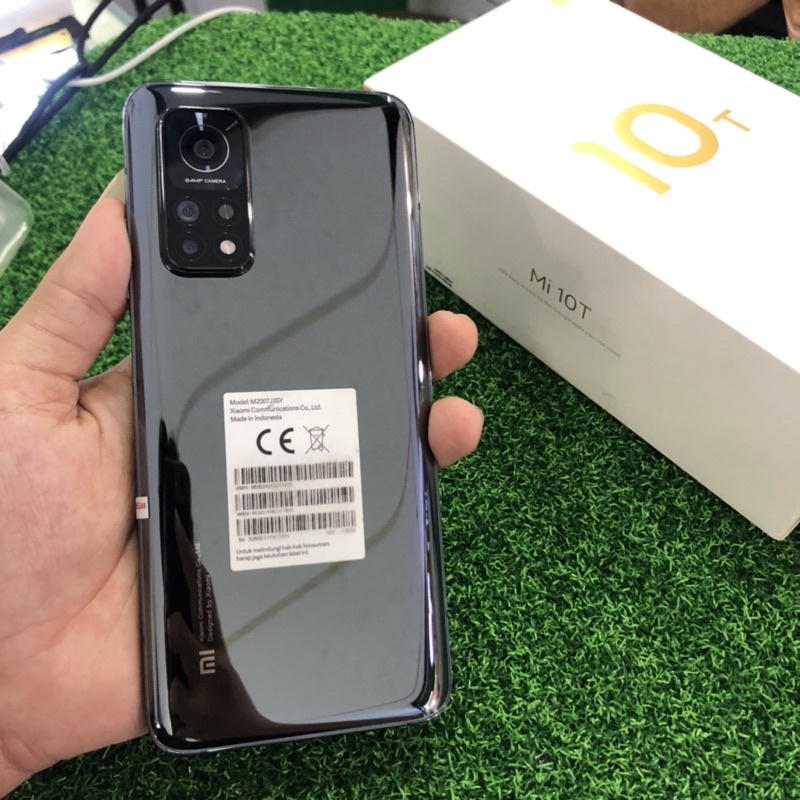 Mi 10t 8/128gb Second Resmi Fullset