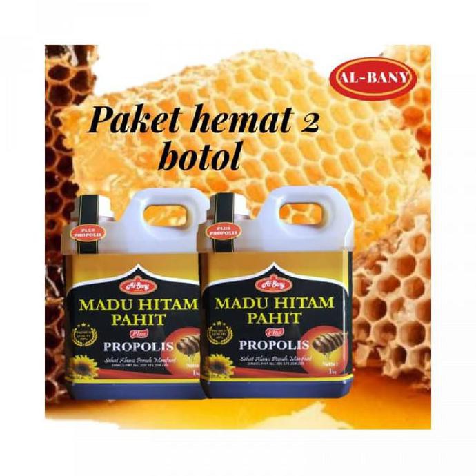 

Madu Hitam Pahit Super Paket 2 Madu Hitam Pahit Albany @ 1Kg