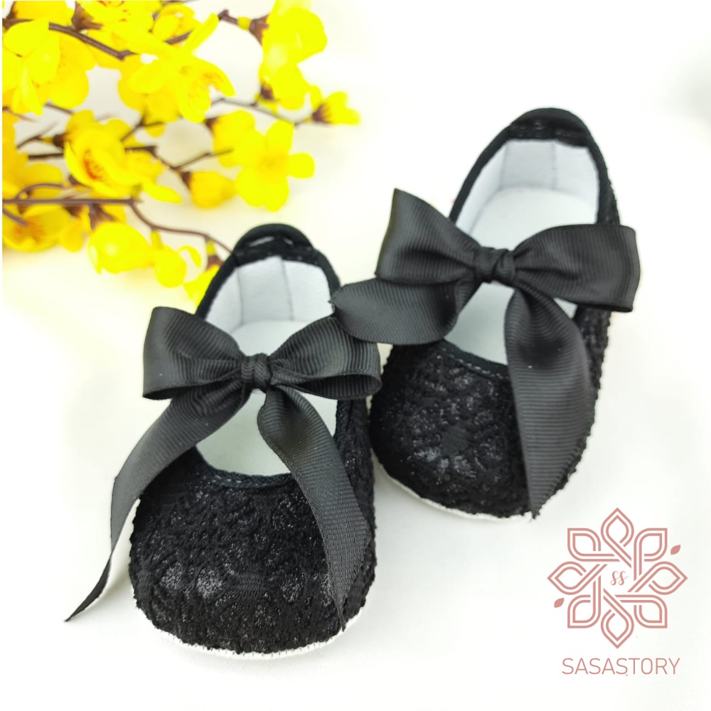 SEPATU PREWALKER BABY BAYI BROKAT ANAK PEREMPUAN 0-12 BULAN FP10