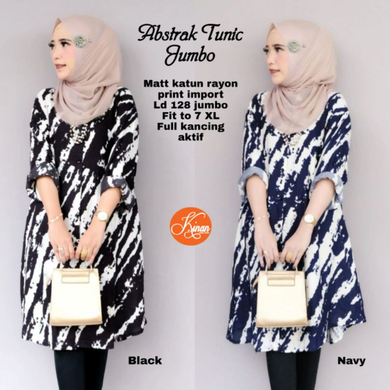 ABSTRAK TUNIK JUMBO by KANIA