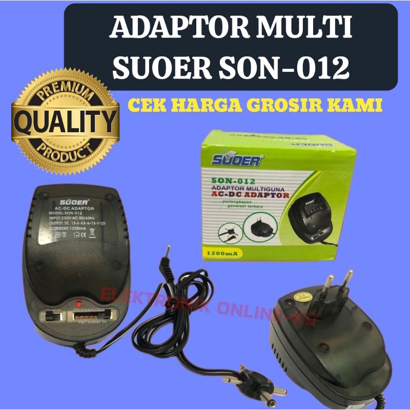 ADAPTOR MULTIGUNA SUOER SON-012