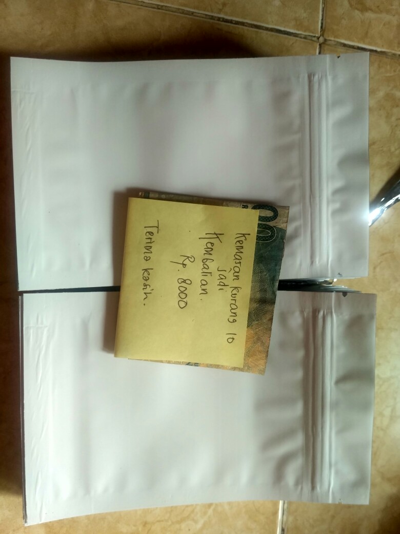 Kemasan Standing Pouch 10x16 Kopi 50-75 Gram Biji/bubuk Kopi Aluminium Foil Kemasan Kopi Ziplock
