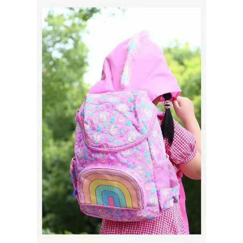 SMIGGLE TAS RANSEL COWOK CEWEK HOODIE DENGAN TUDUNG