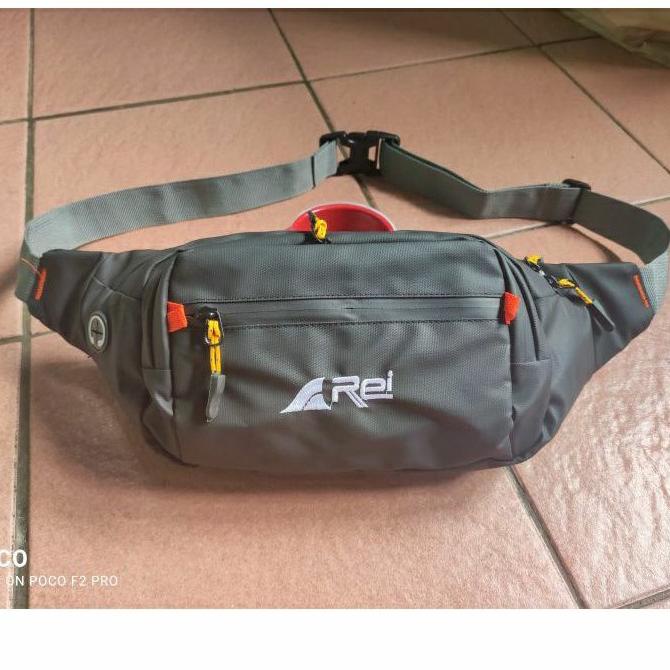 Tas Selempang Waistbag Rei Waterfroop # Tas Pinggang Rei # Tas Selempang Pria Rei