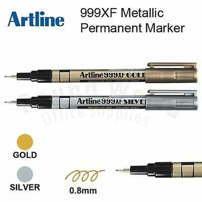 

Spidol Metallic Marker Artline EK-999 XF