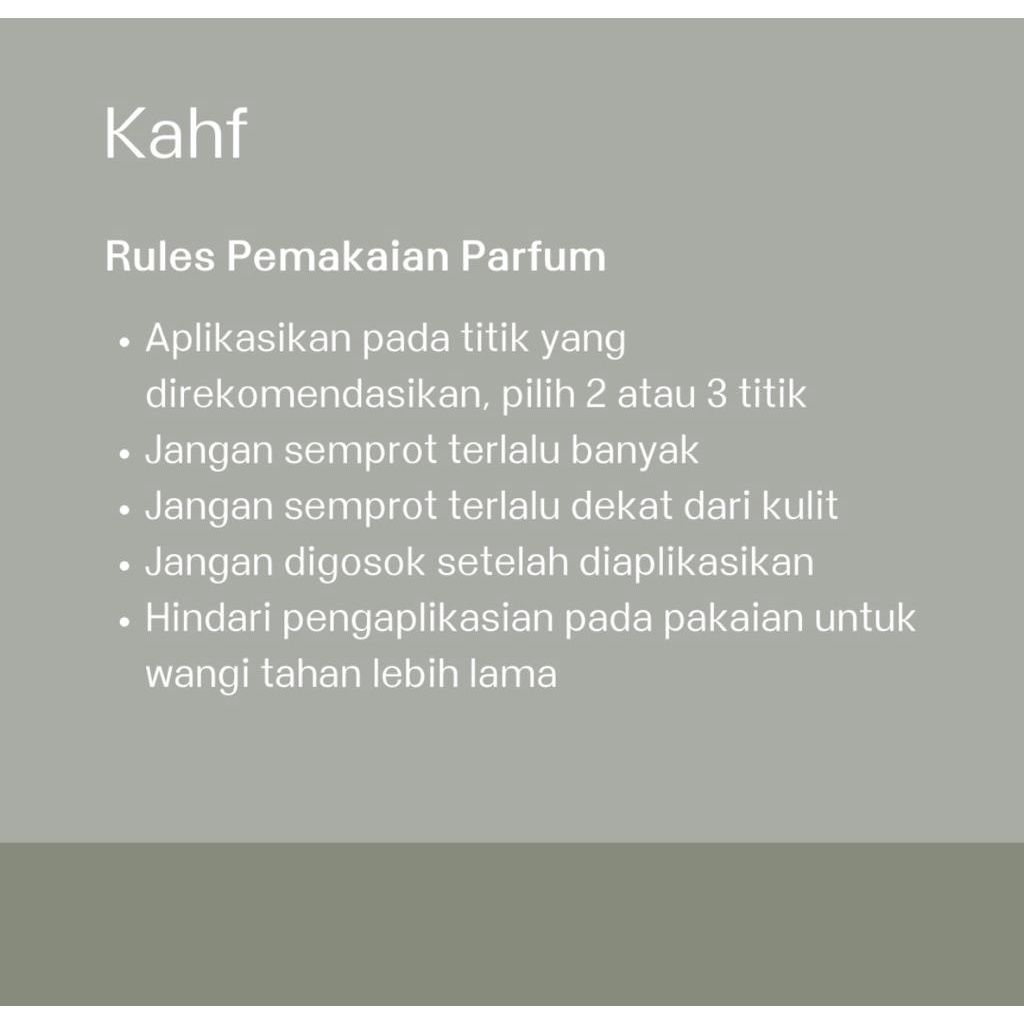 Kahf Parfum Pria Revered Oud Eau de Toilette 35 ml ( PARFUM )