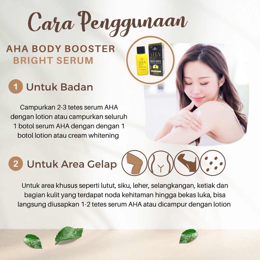 Serum AHA Precious Skin AHA Body Whitening Booster Serum 30 ml BPOM AHA Serum