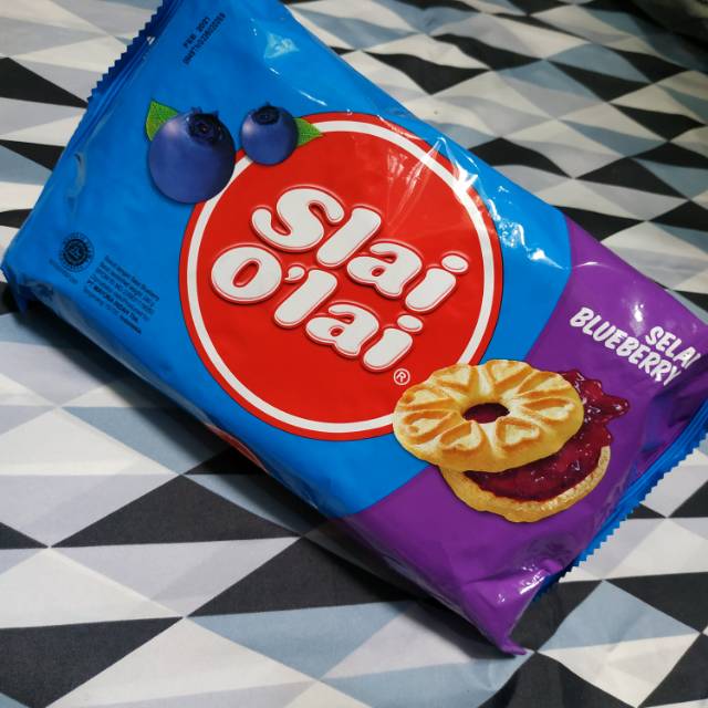 

Biskuit Slai o'lai Blueberry