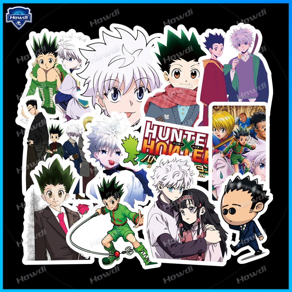 Stiker Motif Anime Hunter Tahan Air Untuk Mobil / Helm Motor