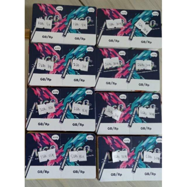 Voucher kuota data axis