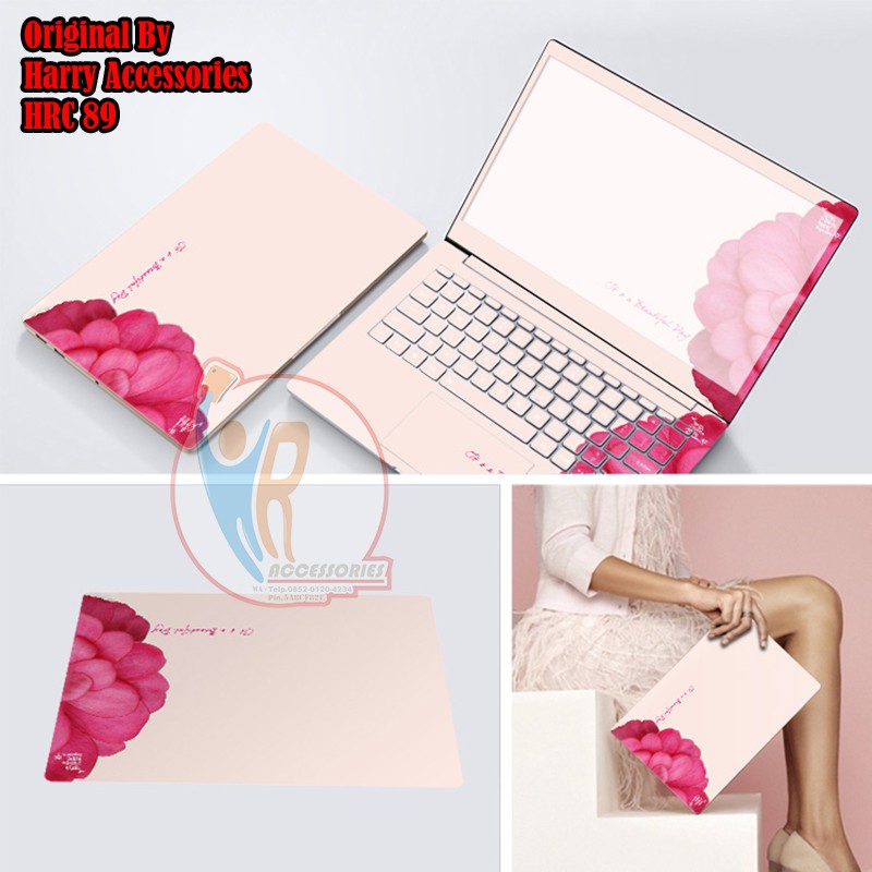 Garskin Skin Protector Laptop Full Body Asus / Acer / Lenovo / Sony / MSI Dll Kode HRC 81-91