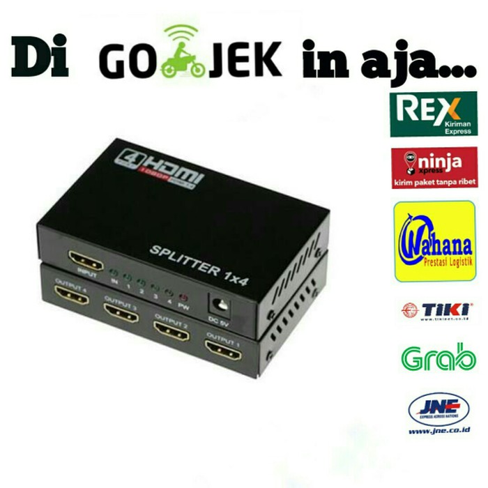 Spliter HDMI 4 Port (Input 1 Output 4)