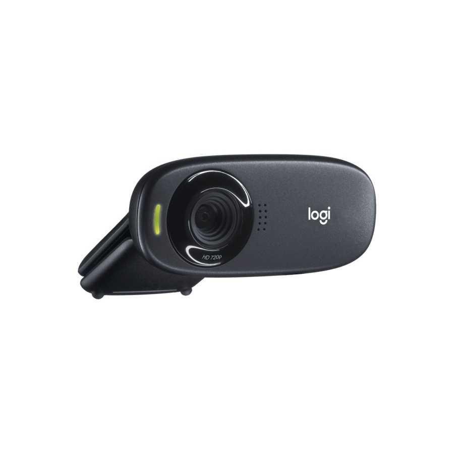 Logitech Mini Webcam HD 720P with Microphone - C310 - Black