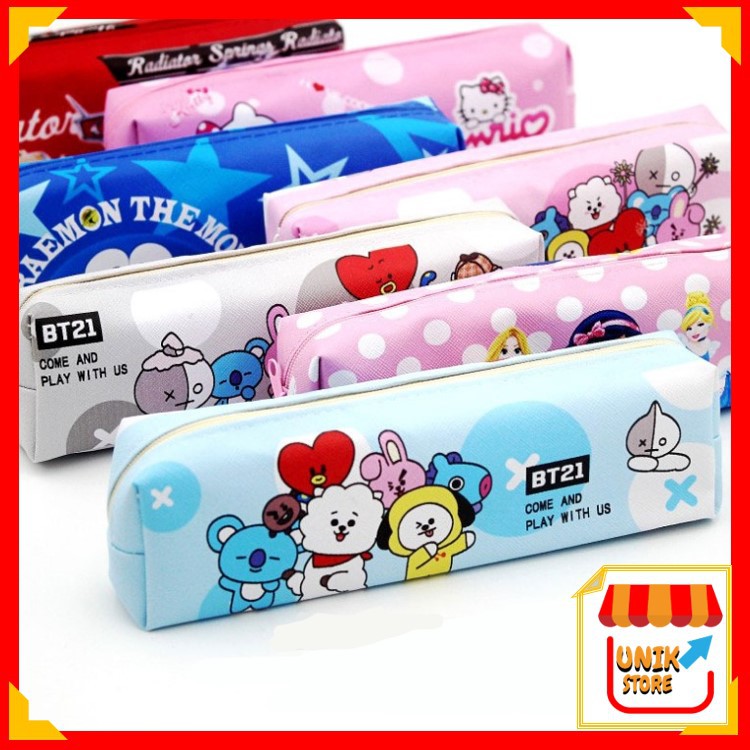 

UNIK - S591 Tempat Pensil Karakter / Pencil Pouch / Stationary / Perlengkapan Sekolah