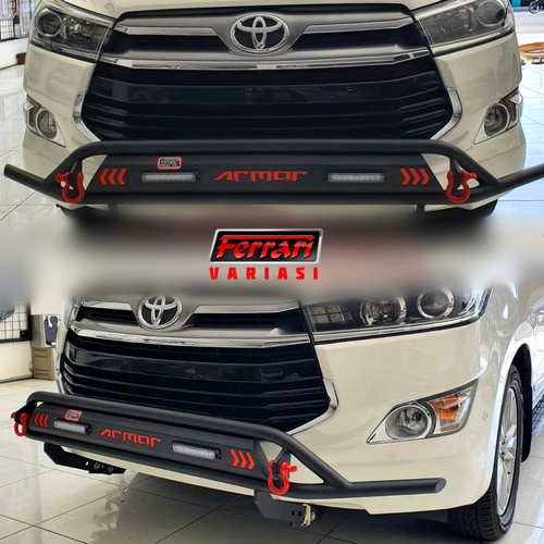 Bumper depan besi ARMOR mobil innova reborn 2017 FERRARI VARIASI