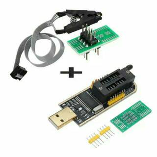Jual Usb programer & Jepit IC Eeprom bios ic program alat bantu flash