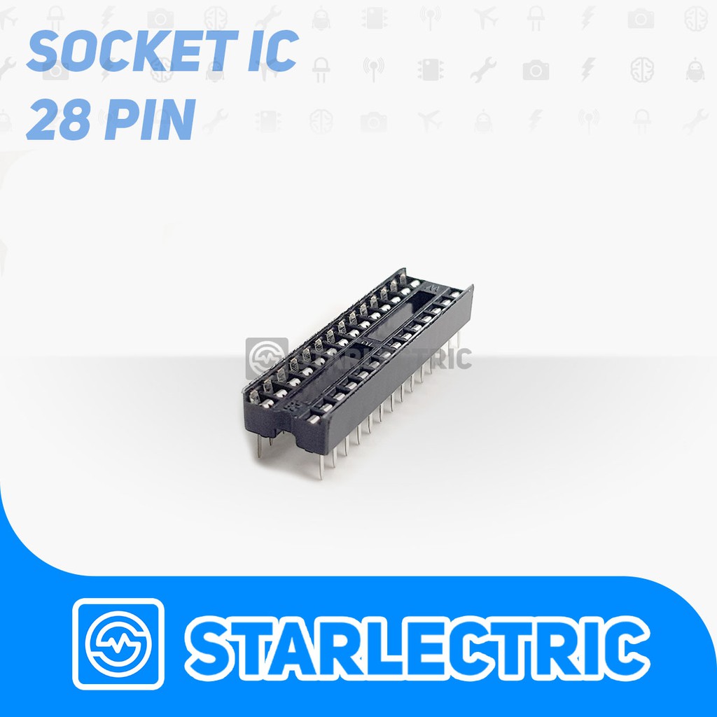 IC Socket 28 Pin DIP-28 DIP 28