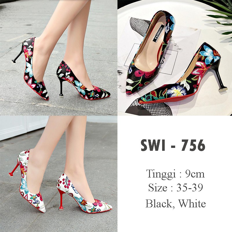 white printed shoes