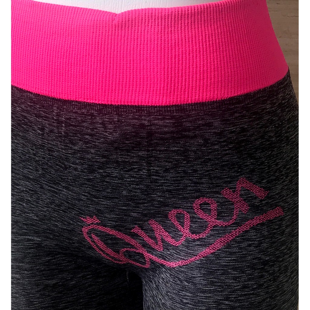 BAYIe -  Celana Panjang Legging Senam/Olahraga/Sport Zumba/Aerobic/Yoya/Gym Wanita Import FEMA  9767